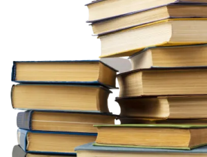 beautiful arrangement different books