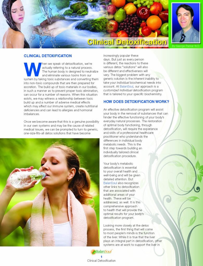 clinical detoxification