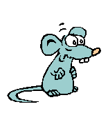 A mouse looked through the crack in the wall to see the farmer and his wife open a package