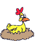 The chicken clucked and scratched, raised her head and said