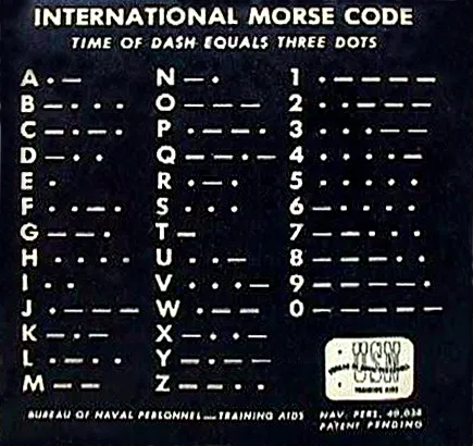 international morse code